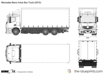 Mercedes-Benz Antos Box Truck