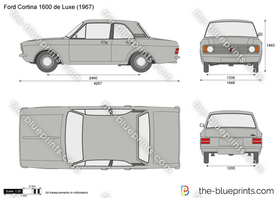 Ford Cortina 1600 de Luxe