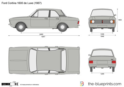 Ford Cortina 1600 de Luxe (1967)