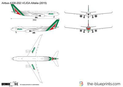 Airbus A330-202 I-EJGA Alitalia
