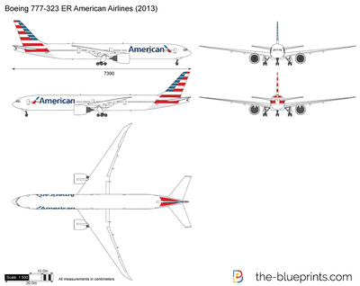 Boeing 777-323 ER American Airlines (2013)