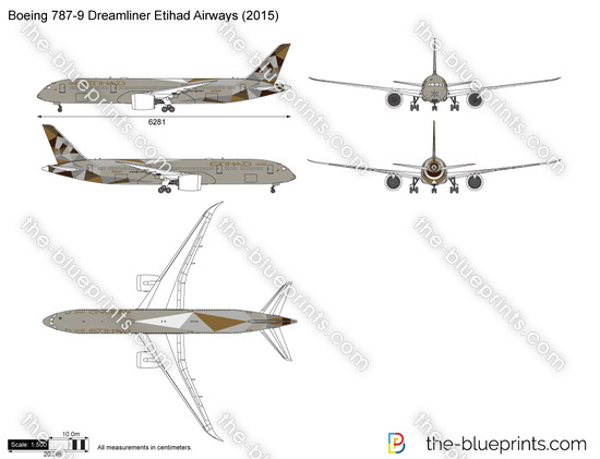 Boeing 787-9 Dreamliner Etihad Airways
