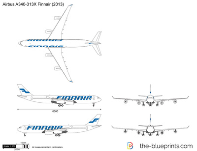Airbus A340-313X Finnair