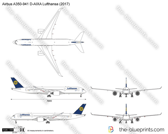 Airbus A350-941 D-AIXA Lufthansa