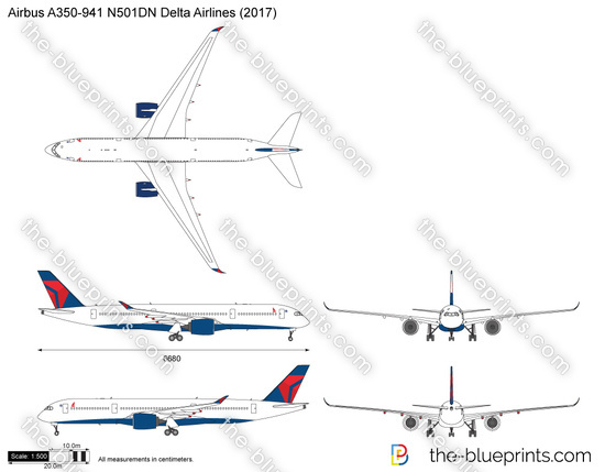 Airbus A350-941 N501DN Delta Airlines