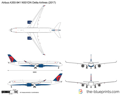 Airbus A350-941 N501DN Delta Airlines