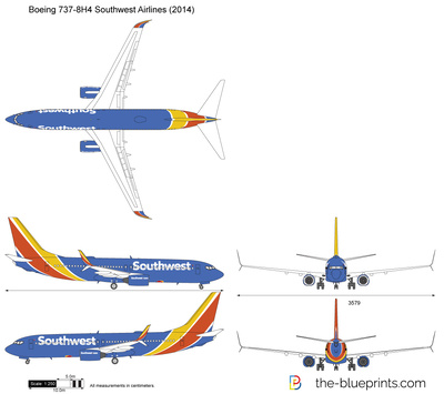 Boeing 737-8H4 Southwest Airlines (2014)