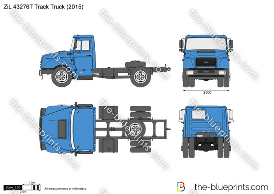 ZiL 43276T Track Truck