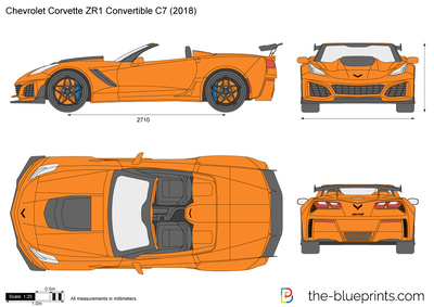 Chevrolet Corvette ZR1 Convertible C7 (2018)
