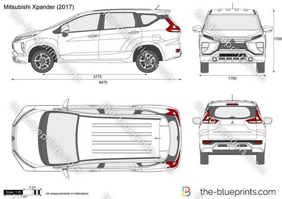 Mitsubishi Xpander Blueprint