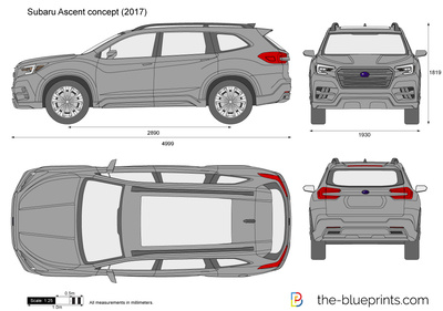 Subaru Ascent concept (2017)