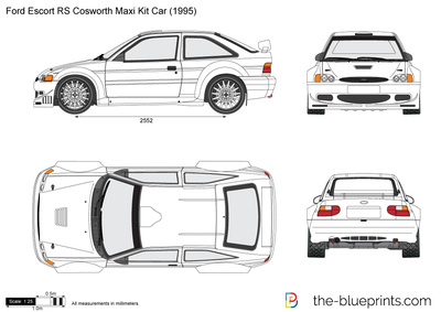Ford Escort RS Cosworth Maxi Kit Car