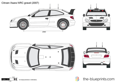 Citroen Xsara WRC gravel