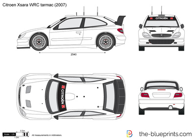 Citroen Xsara WRC tarmac