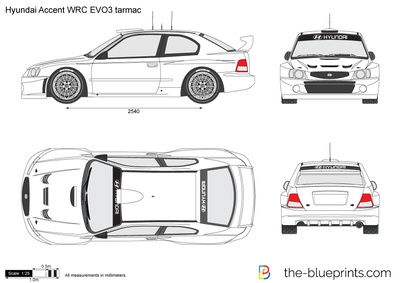 Hyundai Accent WRC EVO3 tarmac