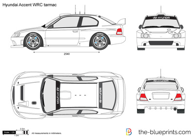 Hyundai Accent WRC tarmac