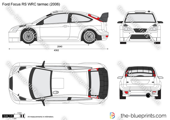 Ford Focus RS WRC tarmac