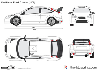 Ford Focus RS WRC tarmac