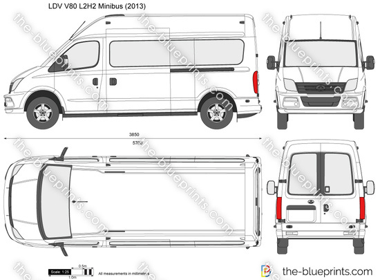 LDV V80 L2H2 Minibus