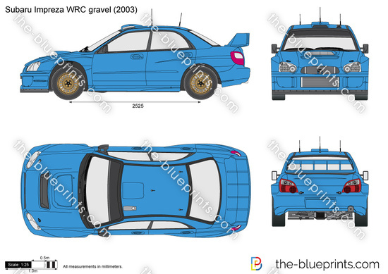Subaru Impreza WRC gravel