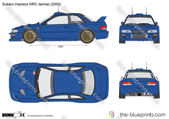 Subaru Impreza WRC tarmac