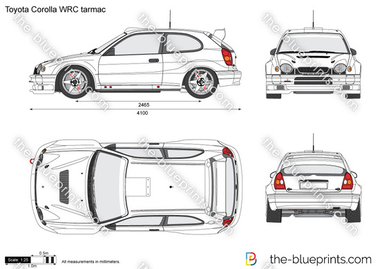 Toyota Corolla WRC tarmac