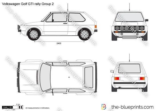 Volkswagen Golf GTI rally Group 2