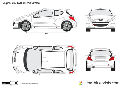 Peugeot 207 S2000 EVO tarmac