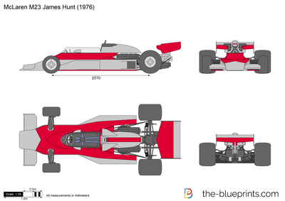 McLaren M23 James Hunt F1 Formula 1