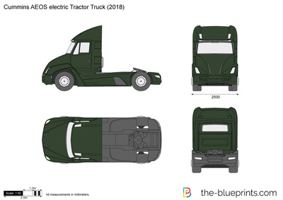 Cummins AEOS electric Tractor Truck (2018)