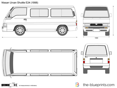 Nissan Urvan Shuttle E24
