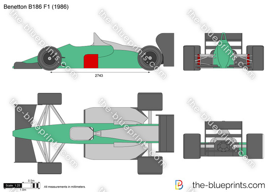 Benetton B186 F1
