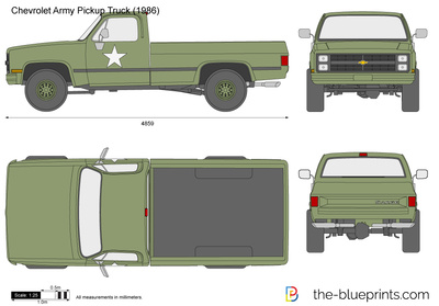 Chevrolet Army Pickup Truck