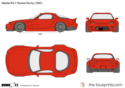 Mazda RX-7 Rocket Bunny FD
