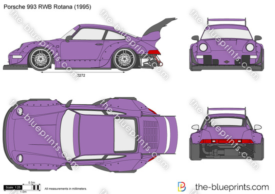 Porsche 993 RWB Rotana