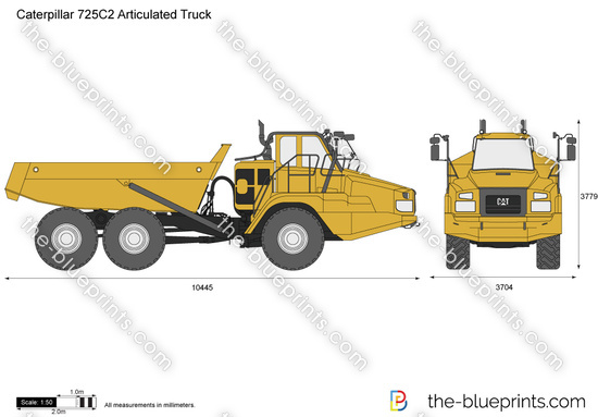 Caterpillar 725C2 Articulated Truck
