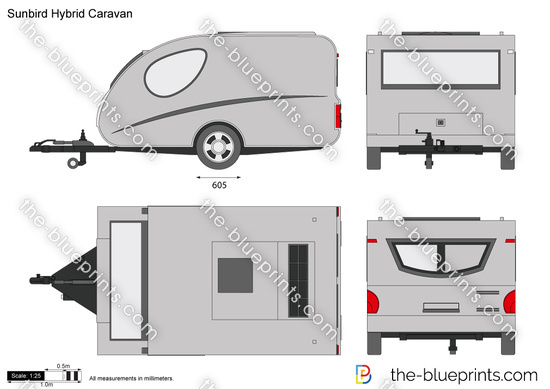 Sunbird Hybrid Caravan
