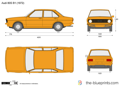 Audi 80S B1 (1972)