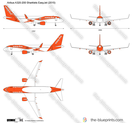Airbus A320-200 Sharklets EasyJet