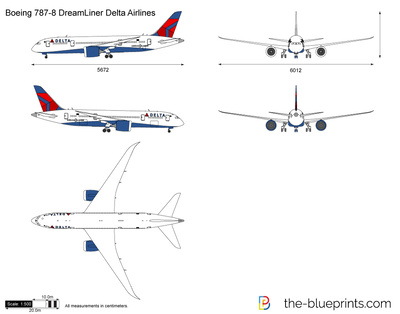 Boeing 787-8 DreamLiner Delta Airlines