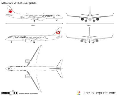 Mitsubishi MRJ-90 J-Air (2020)