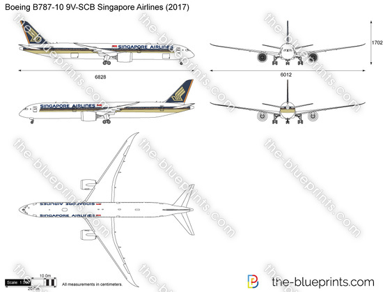 Boeing B787-10 9V-SCB Singapore Airlines