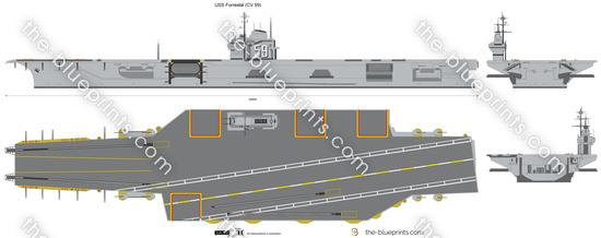 USS Forrestal (CV 59)