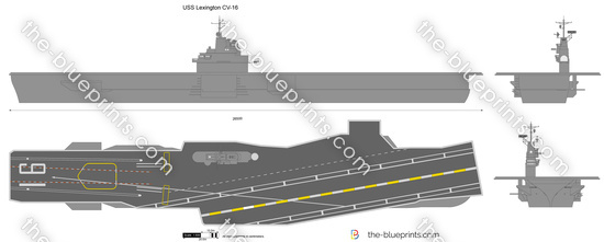 USS Lexington CV-16