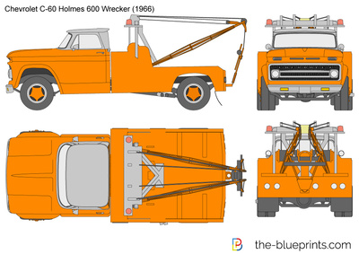 Chevrolet C-60 Holmes 600 Wrecker (1966)