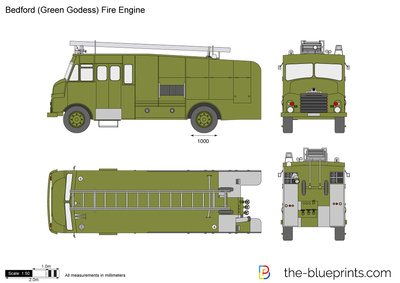 Bedford (Green Godess) Fire Engine