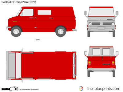 Bedford CF Panel Van (1978)
