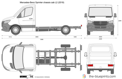 Mercedes-Benz Sprinter chassis cab L2