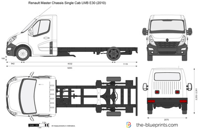 Renault Master Chassis Single Cab LWB E30 (2010)