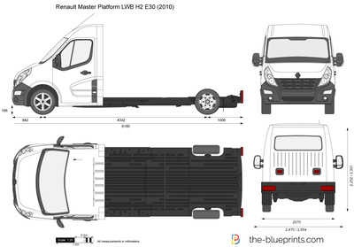 Renault Master Platform LWB H2 E30